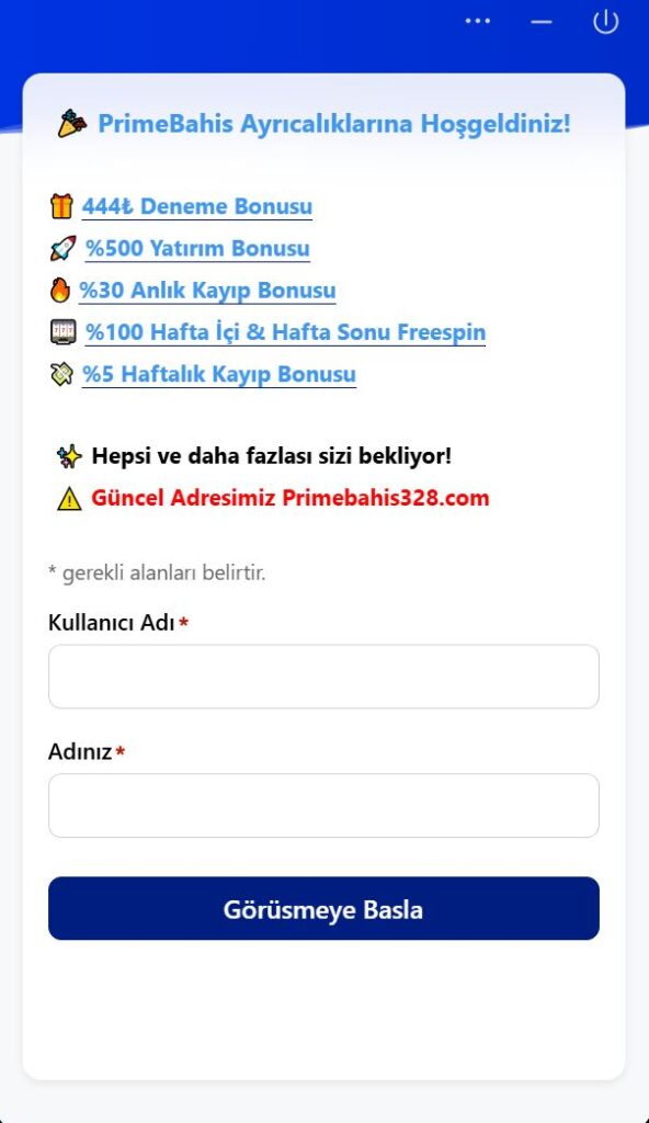 primebahis iletişim